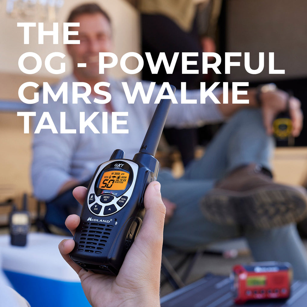 GXT1000 GMRS Walkie Talkie 3 Pack - GXT1000X3VP4